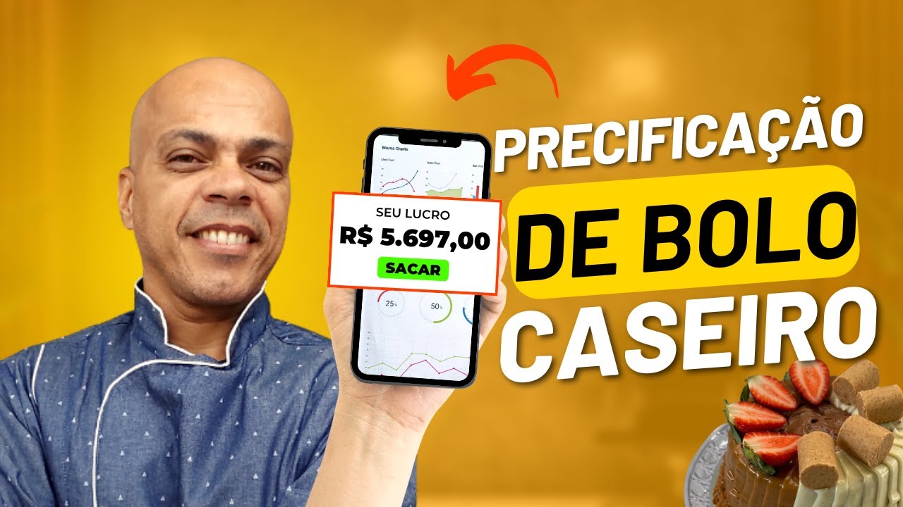 💰Precificação de Bolos Caseiros na prática (ao vivo)