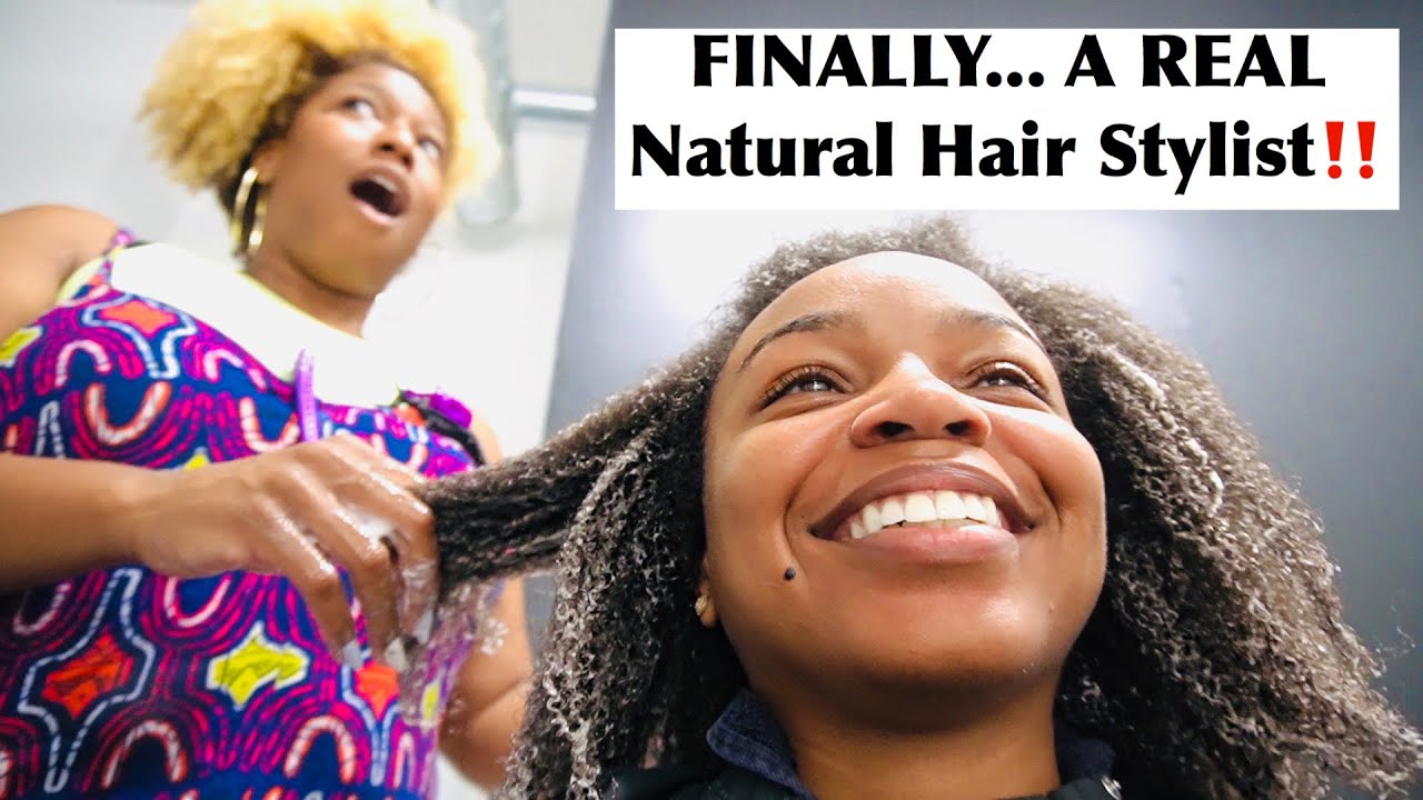I sat in a real natural hairstylist chair...here’s what I learned