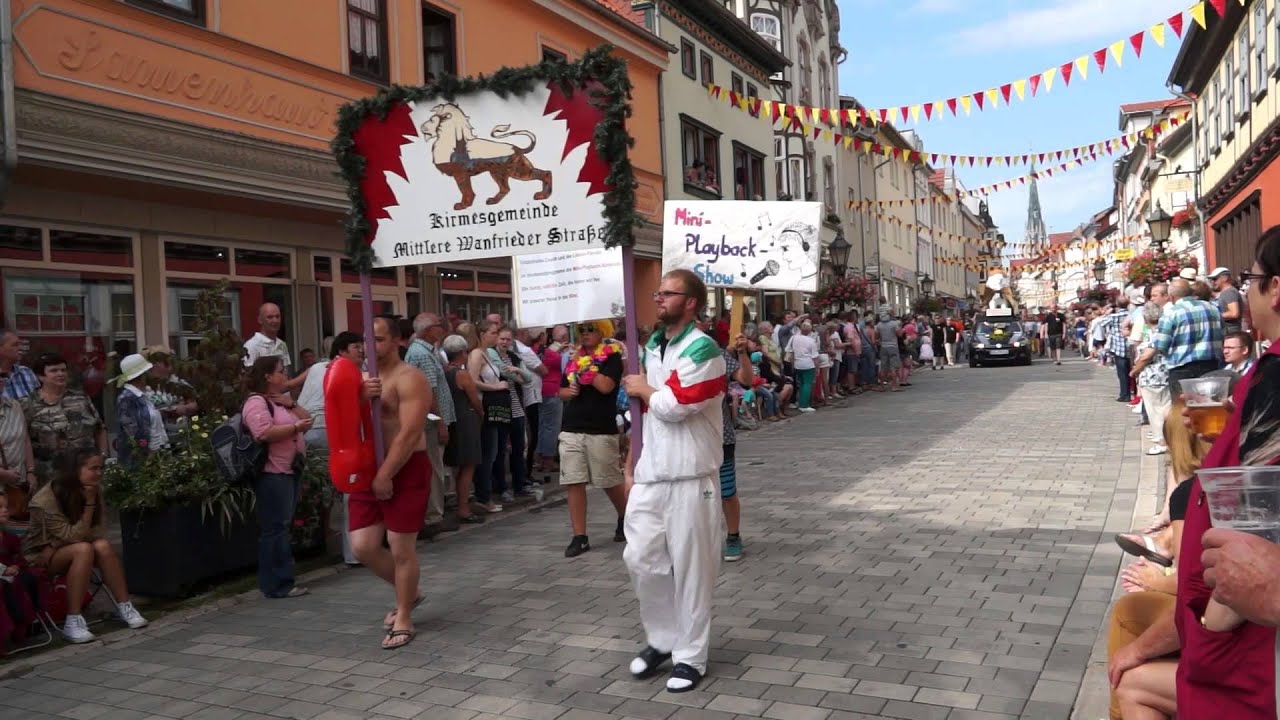 Festumzug Stadtkirmes in Mühlhausen 2015  1/4  HD
