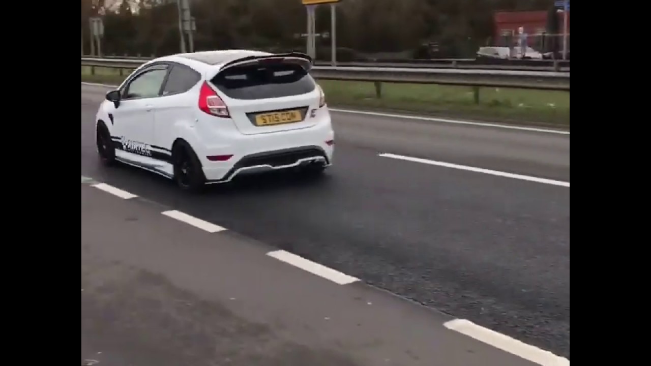 Fiesta ST180 Stage 2 pumaspeed/ STealthwerx leaving ford group UK meet 27/01/19