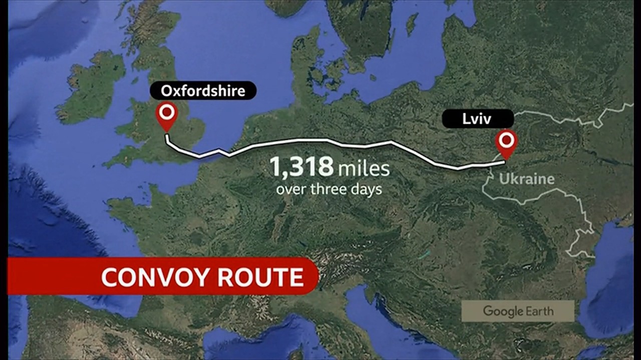 Driving Ukraine - women from across Europe aid to women medics in Ukraine, 4 IWD (UK/Europe/Ukraine)