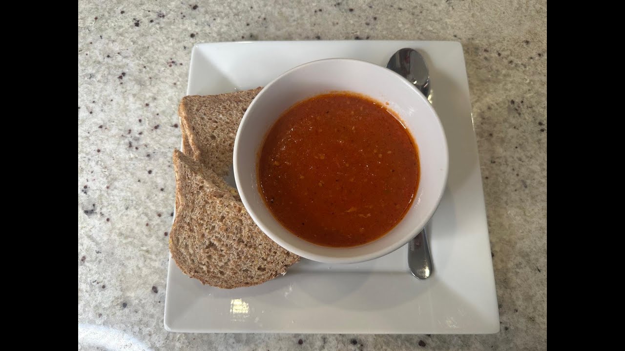 Tasty tomato soup-perfect for winter!