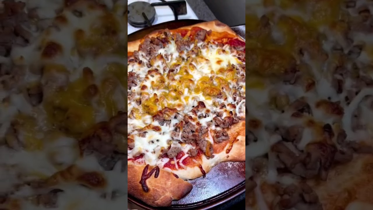 How To Make Mexican Taco Pizza At Home | Dinner Recipe