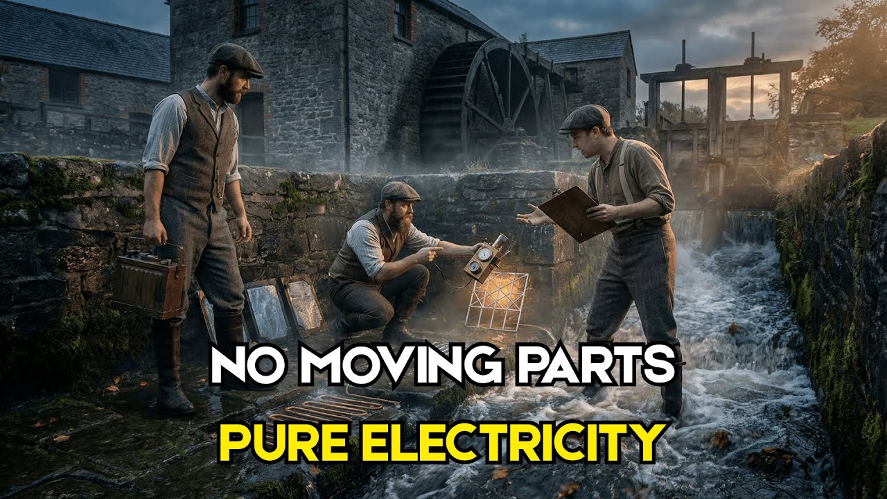 They Generated Power From Flowing Water Without Turbines — And the Channels Remain