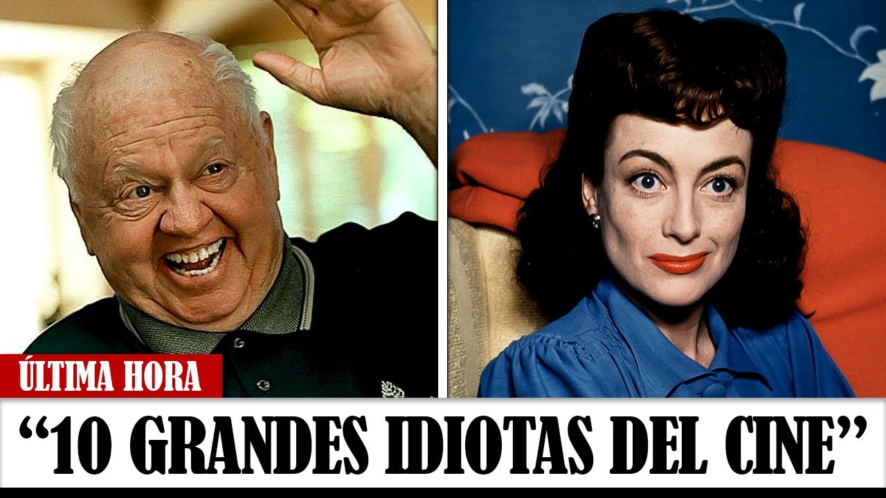 TOP 10 MÁS imbéciles de la historia de Hollywood, aquí va mi voto..