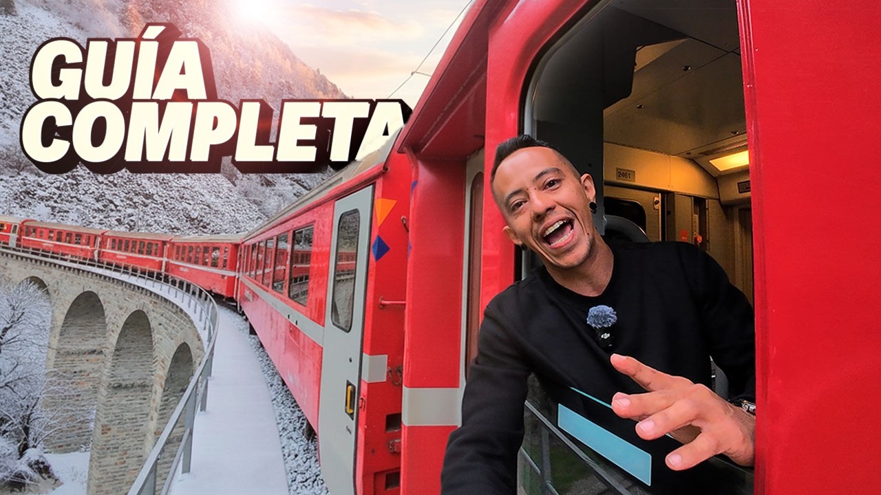 🚆✨ Uno de los recorridos en TREN más BONITOS de EUROPA 🌍❄️