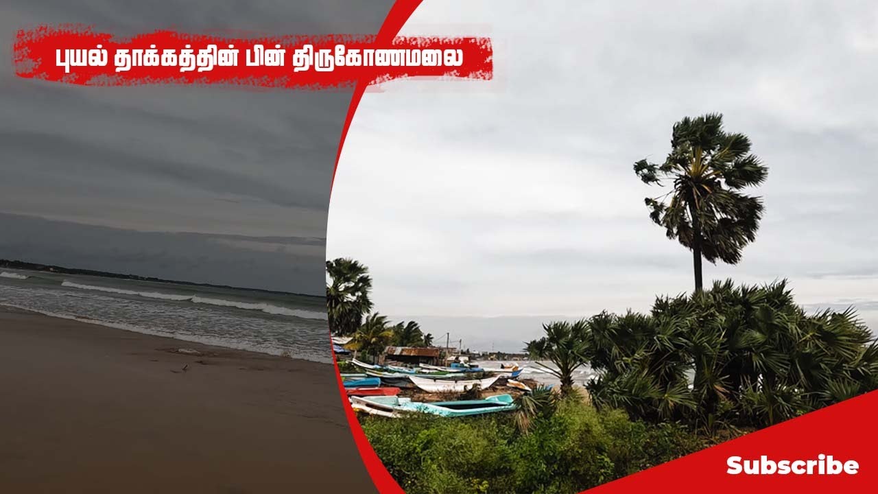 புயல் தாக்கத்தின் பின் திருகோணமலை | 𝐒𝐋 𝐕𝐋𝐎𝐆𝐄𝐑