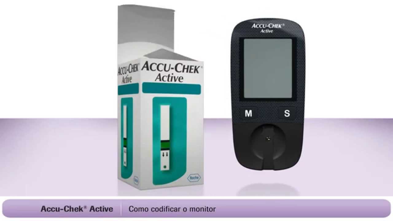 Como fazer um teste de glicemia no Novo Accu Chek Active