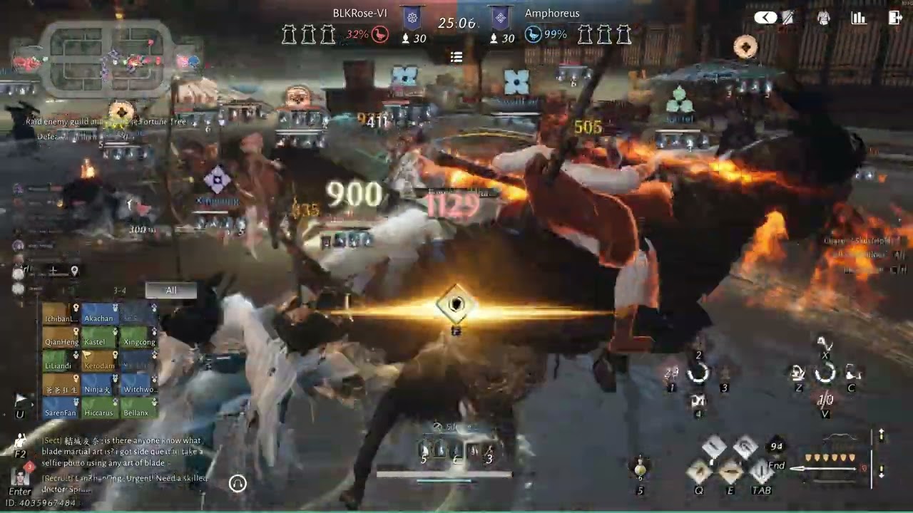 Where Winds Meet Guild War,  Defend Team Perspective. (Global) 07 Mar 2026 Part 5.