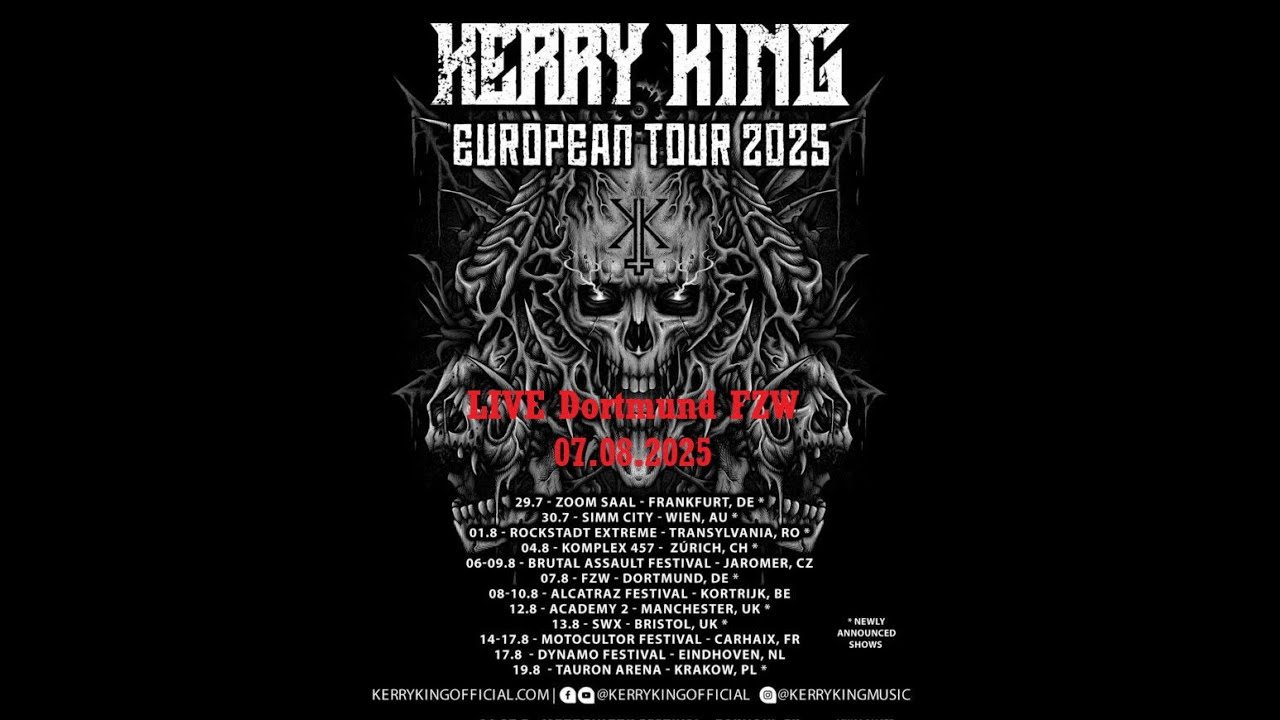 Kerry King - Live Dortmund FZW 07.08.2025 - Residue