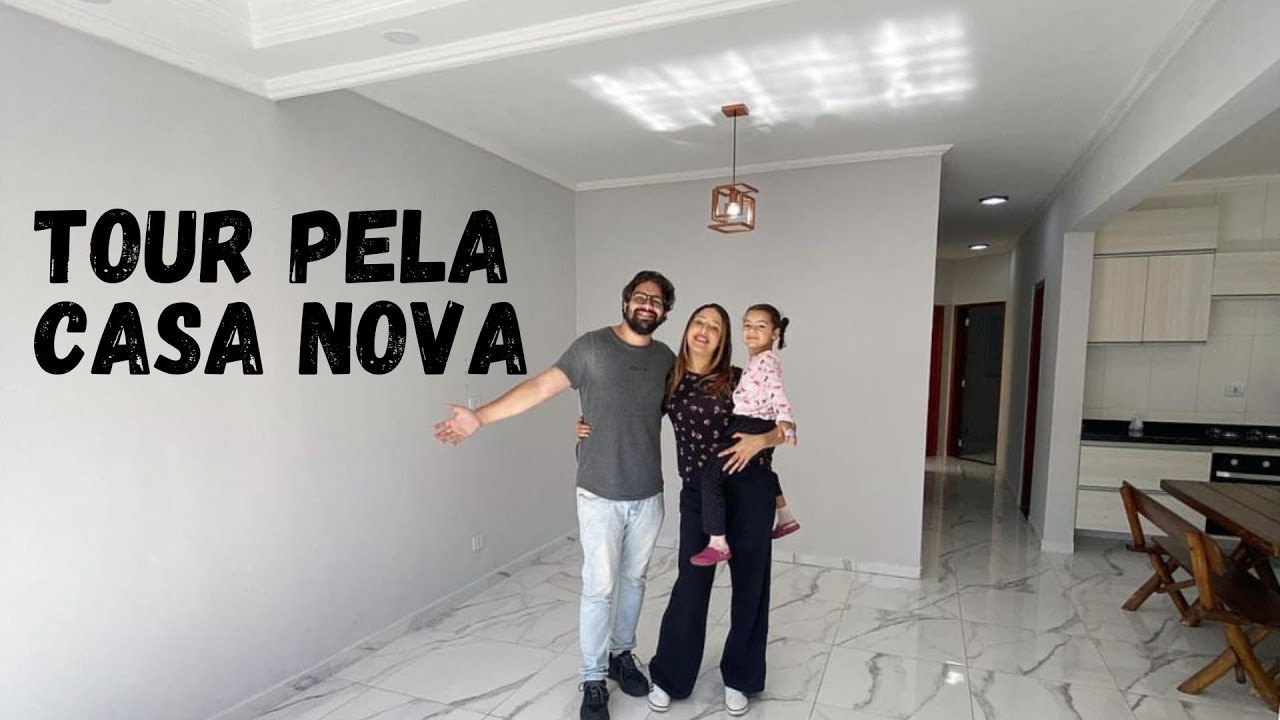 TOUR PELA CASA NOVA