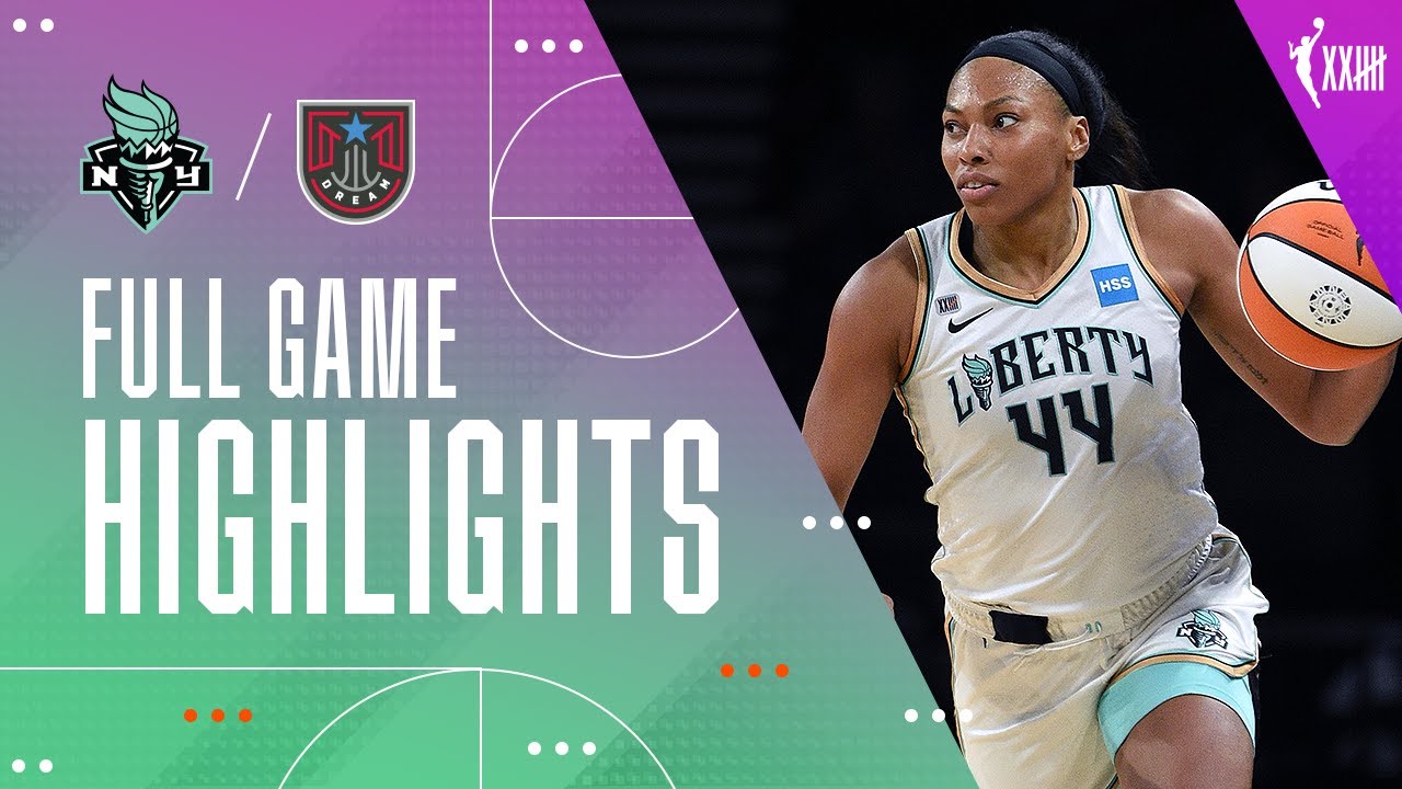 NEW YORK LIBERTY vs. ATLANTA DREAM | FULL GAME HIGHLIGHTS | June 26, 2021