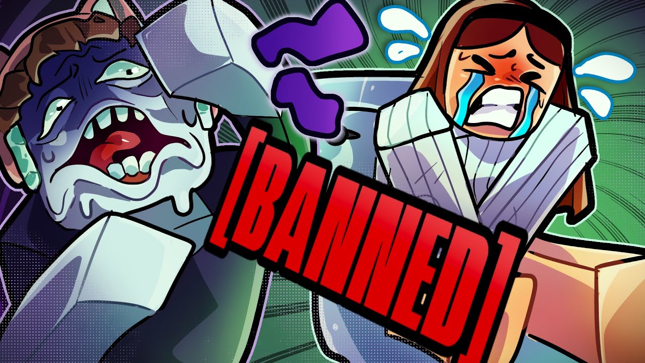 Playing BANNED Roblox Games!