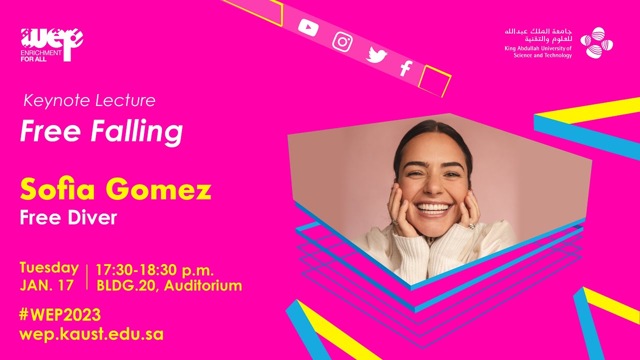 WEP 2023 Keynote | Sofia Gomez: Free Falling