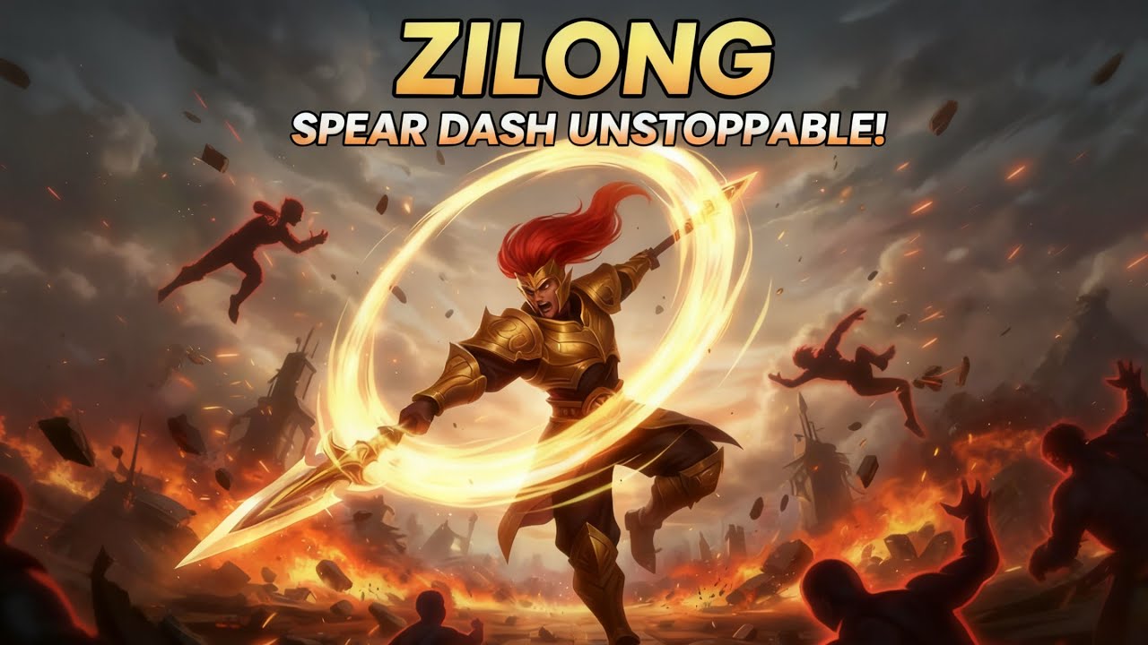 Zilong Low Tier? Lihat Cara Gua Bantai Mythic Immortal Pakai Hero 