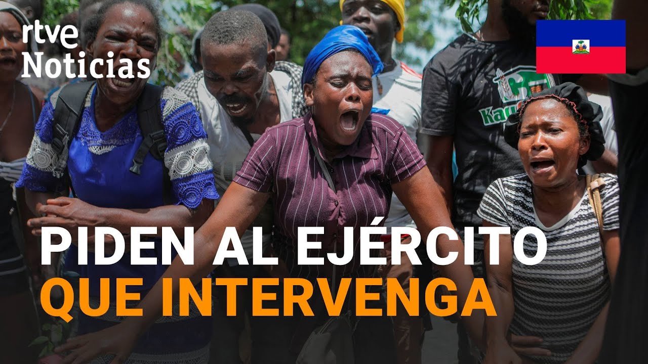 HAITÍ: La VIOLENCIA de las PANDILLAS AUMENTA, y ya CONTROLAN casi el 80% de PUERTO PRÍNCIPE l RTVE