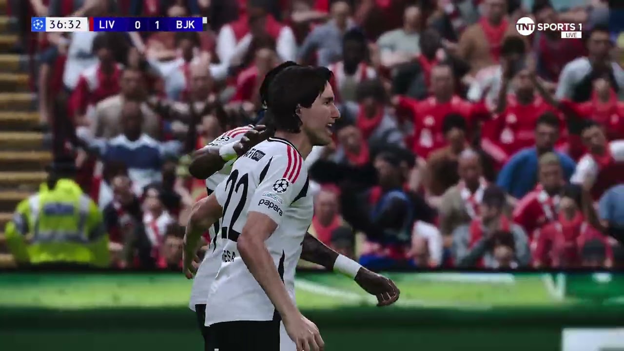 TEMPORADA 2033 UCL (1 Rodada - Grupo G) - LIVERPOOL 2 X 1 BESIKTAS