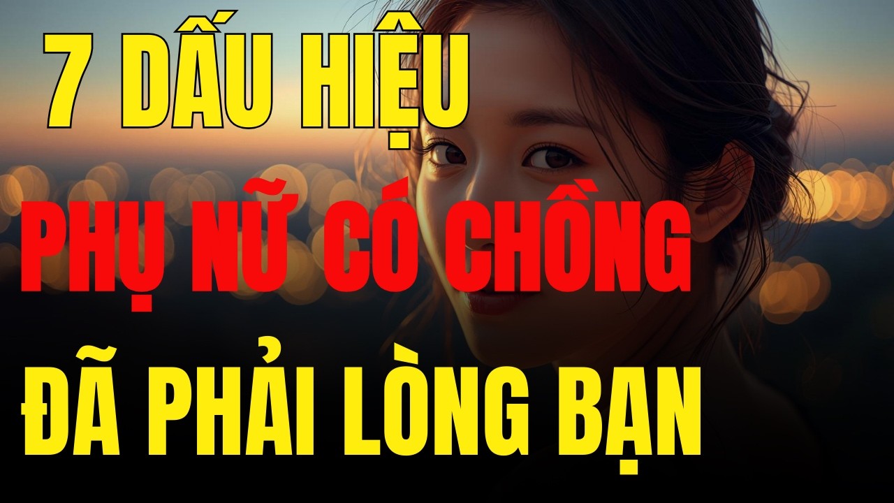 7 Dấu Hiệu Phụ Nữ Có Chồng Đã Phải Lòng Bạn Nhưng Không Nói Ra