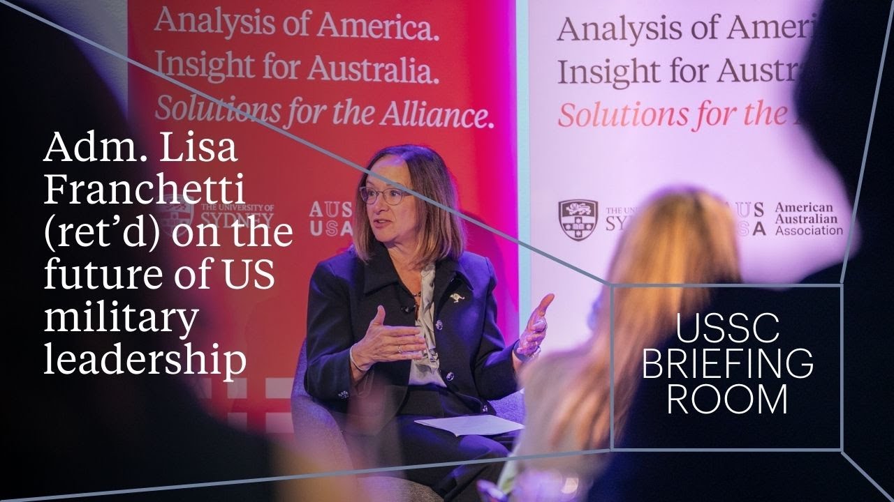 Adm. Lisa Franchetti (ret’d) on the future of US military leadership