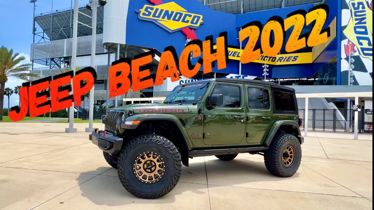 Jeep Beach 2022 in sunny Daytona, Florida! Our debut video!