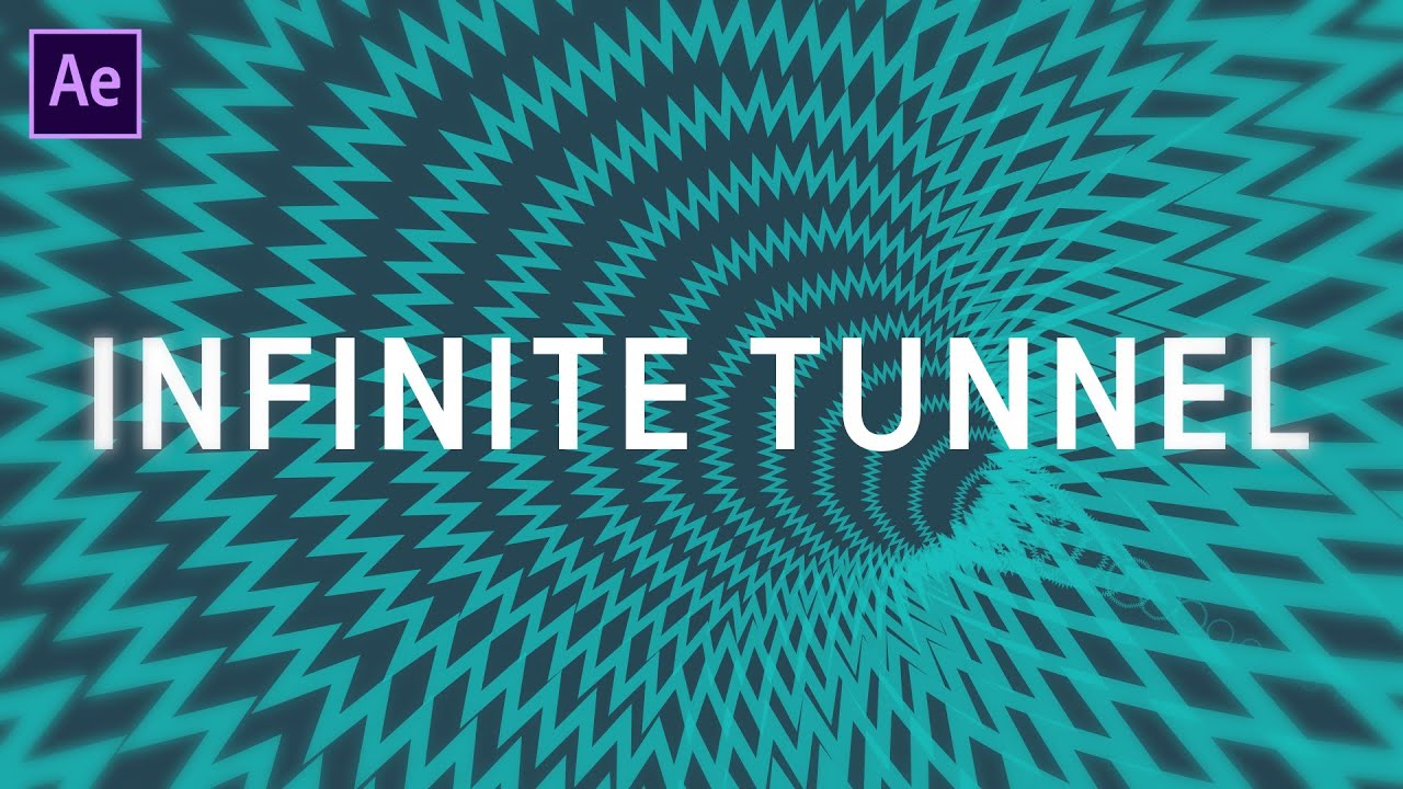Trippy Infinite Looping Tunnel in After Effects