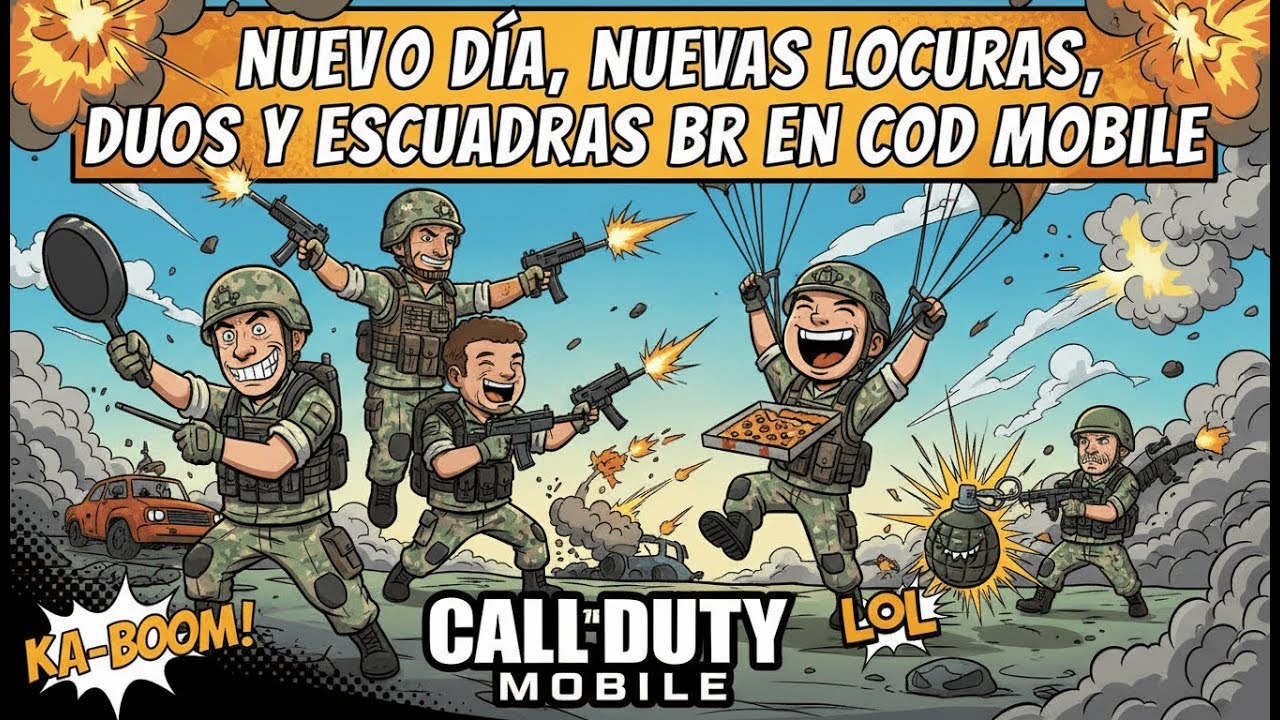 Nuevo Día, Nuevas Locuras 😂 Duos y Escuadras BR en COD Mobile