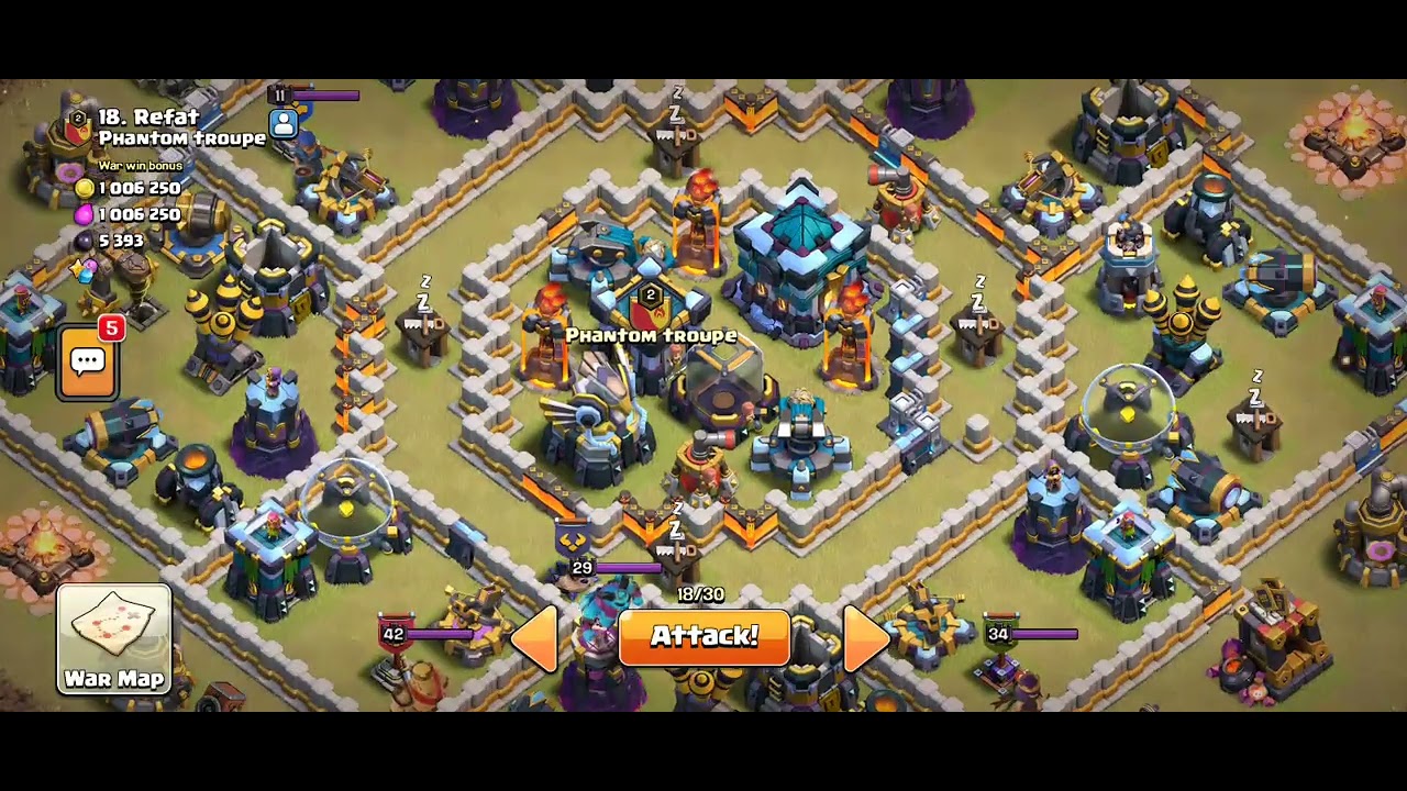 Th13 war battle clash of clans ankitgamer