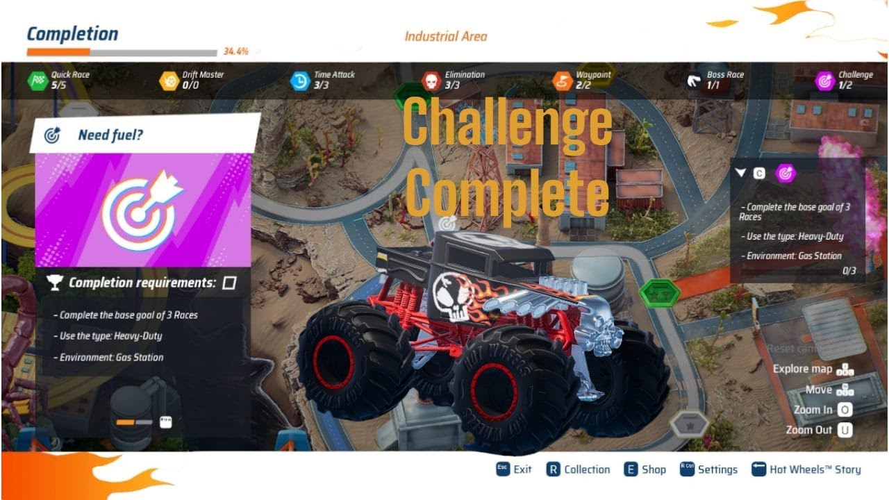 Hot Wheels Unleashed 2: Turbocharged | Need Fuel ? | Challenge Complete