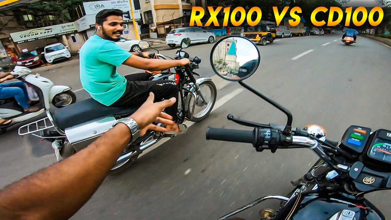 RX100 VS CD100 SS 🔥 ( 90s Rare Rockets ) 2 Stroke vs 4 Stroke ❤