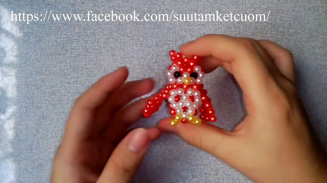 Kết Cườm - Hướng dẫn kết cườm chim cú mèo