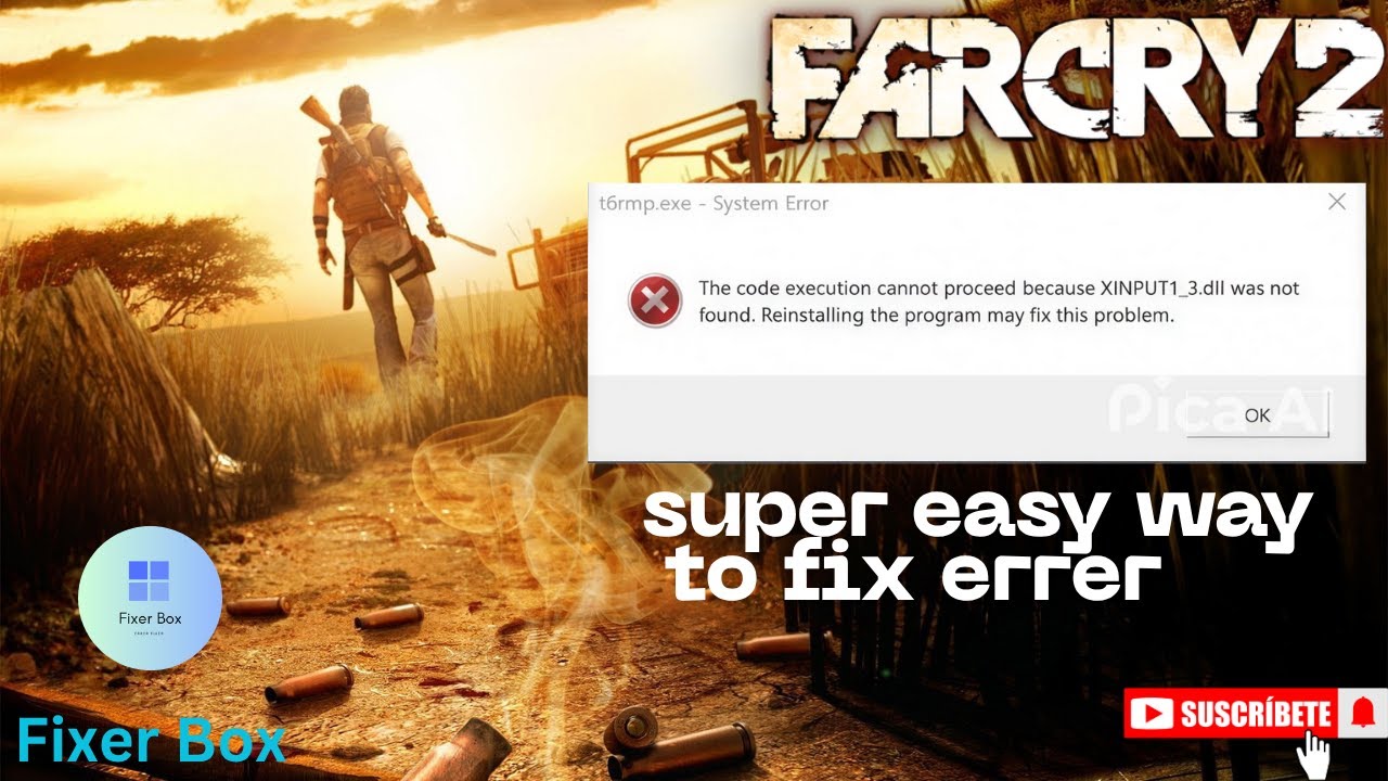 How to fix xinput1_3.dll not found super easy way to fix this error