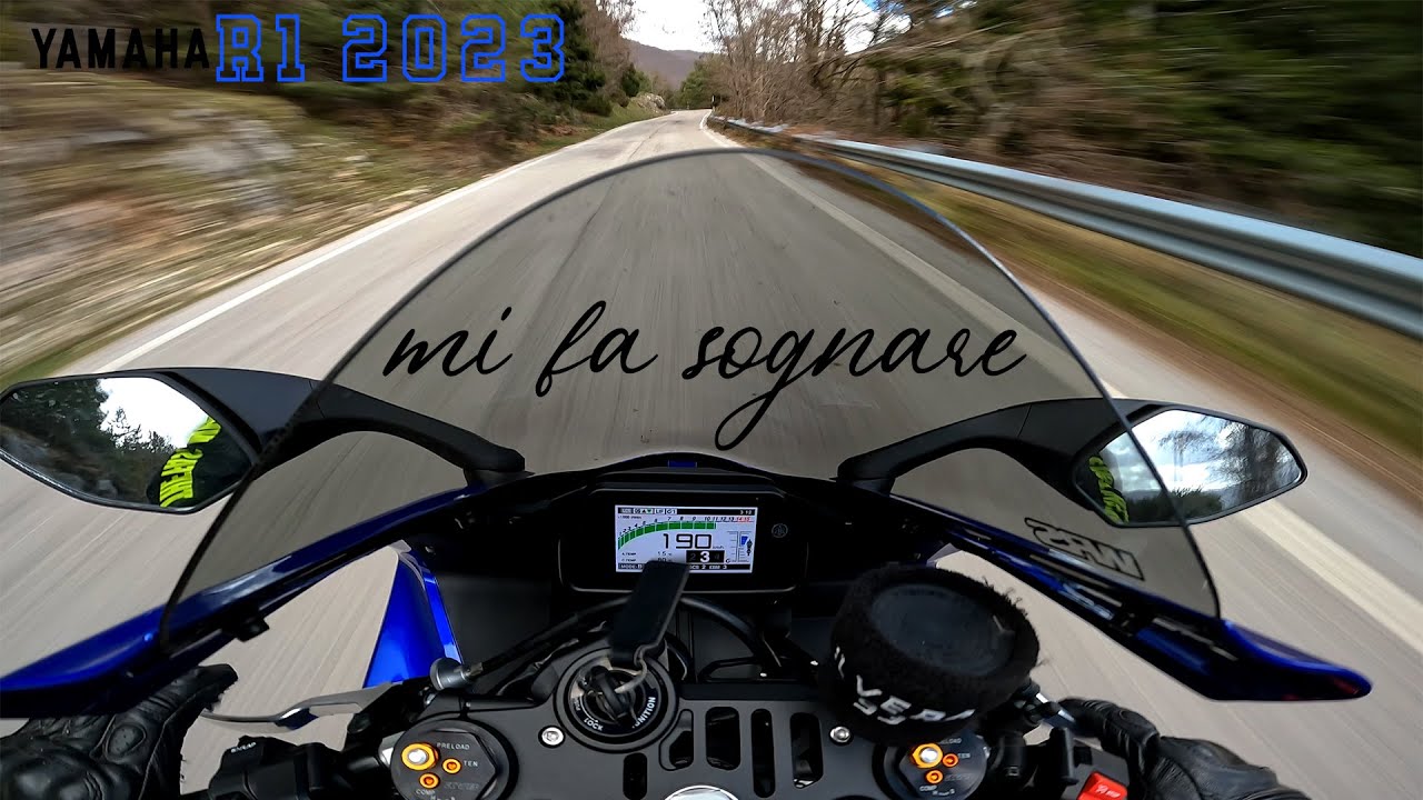 yamaha R1 2023 - Questa moto mi fa sognare