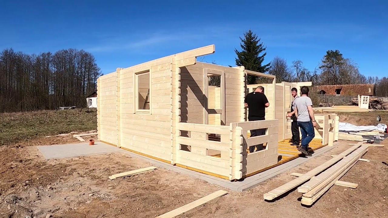 Budowa domek letniskowy Weekend 25+8m2