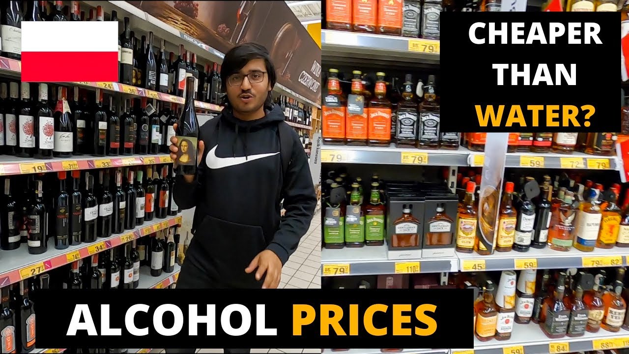 BEER IS CHEAPER THAN WATER IN POLAND|| ALCOHOL PRICES IN POLISH SUPERMARKETS| INDIANS IN POLAND 🇵🇱