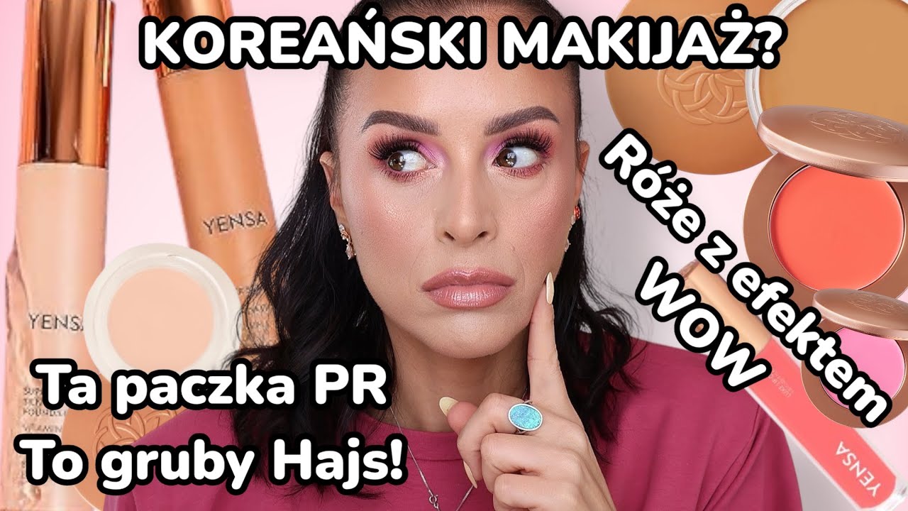 KOREAŃSKIE kosmetyki Yensa do Makijażu! Musicie to Zobaczyć&nbsp;Sami!