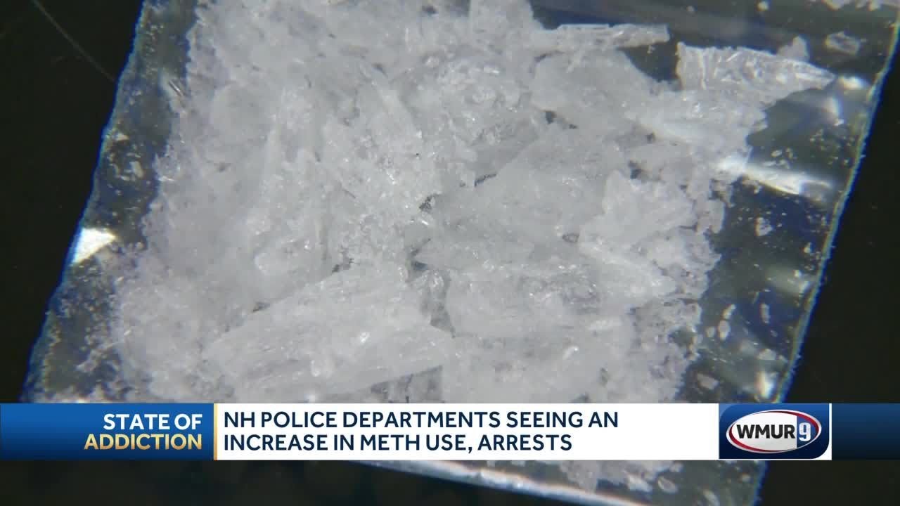 NH police department seeing increased in meth use, arrests