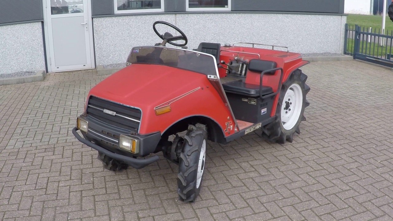 Hinomoto JF-1 4wd / Serialnumber 00625