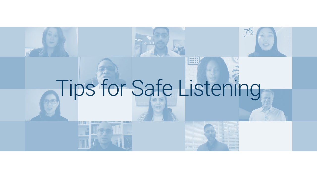 Tipps für sicheres Hören