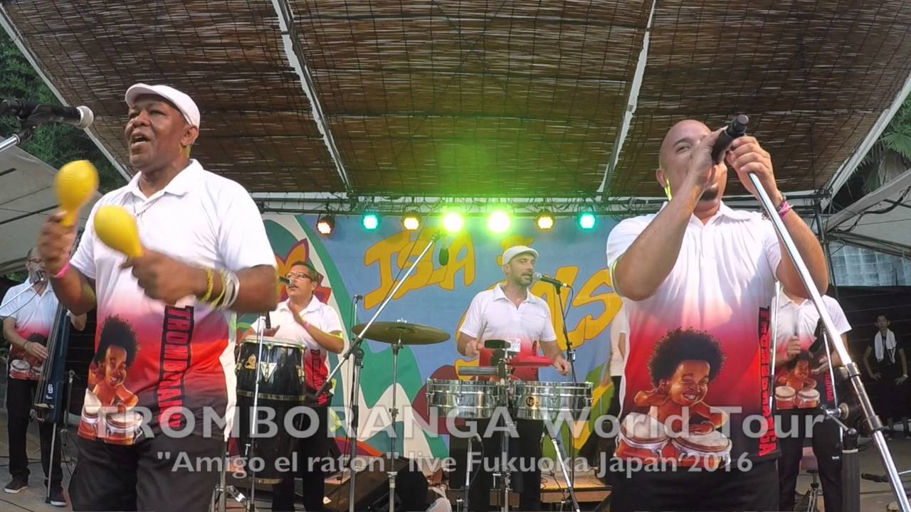 Tromboranga live Japan "Amigo el raton" at Fukuoka, Isla de Salsa