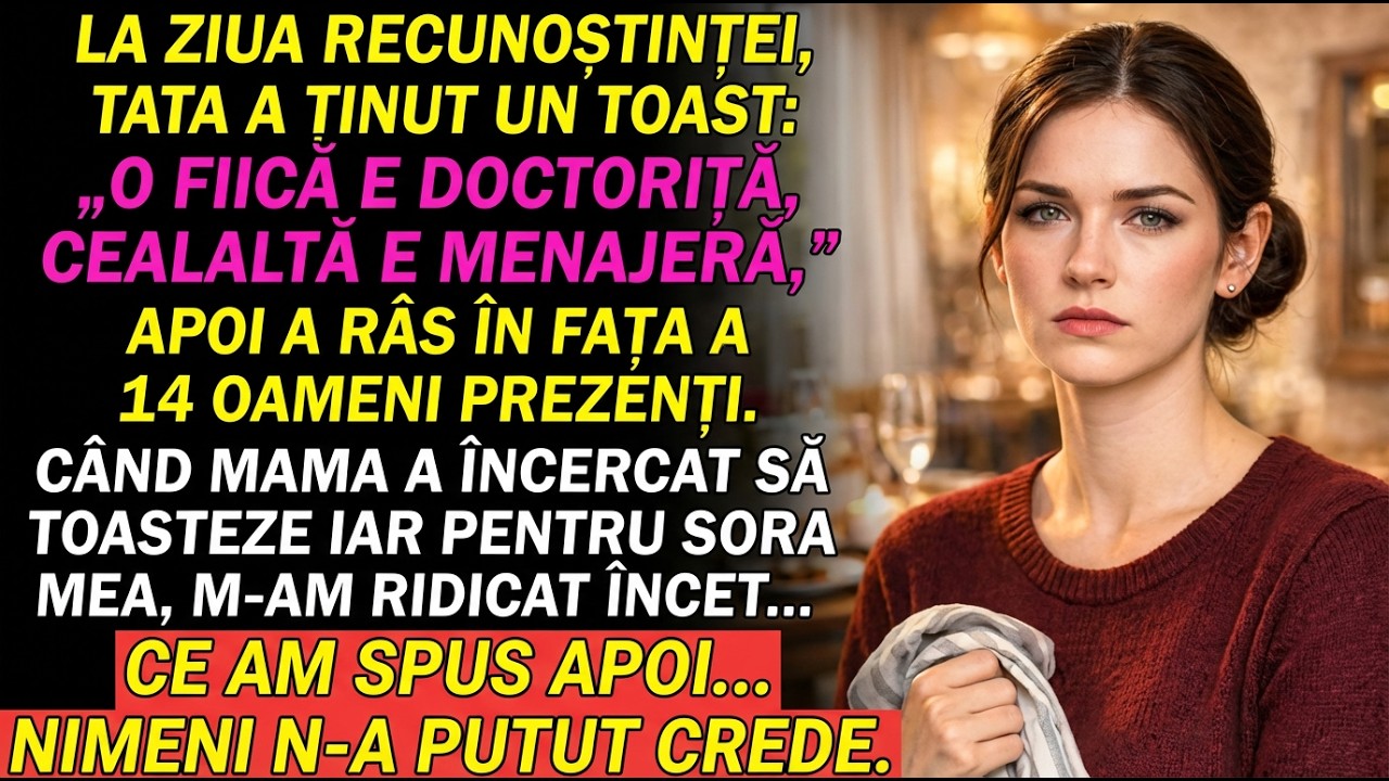 La Thanksgiving părinții m-au prezentat „menajeră” — un invitat știa titlul meu real.