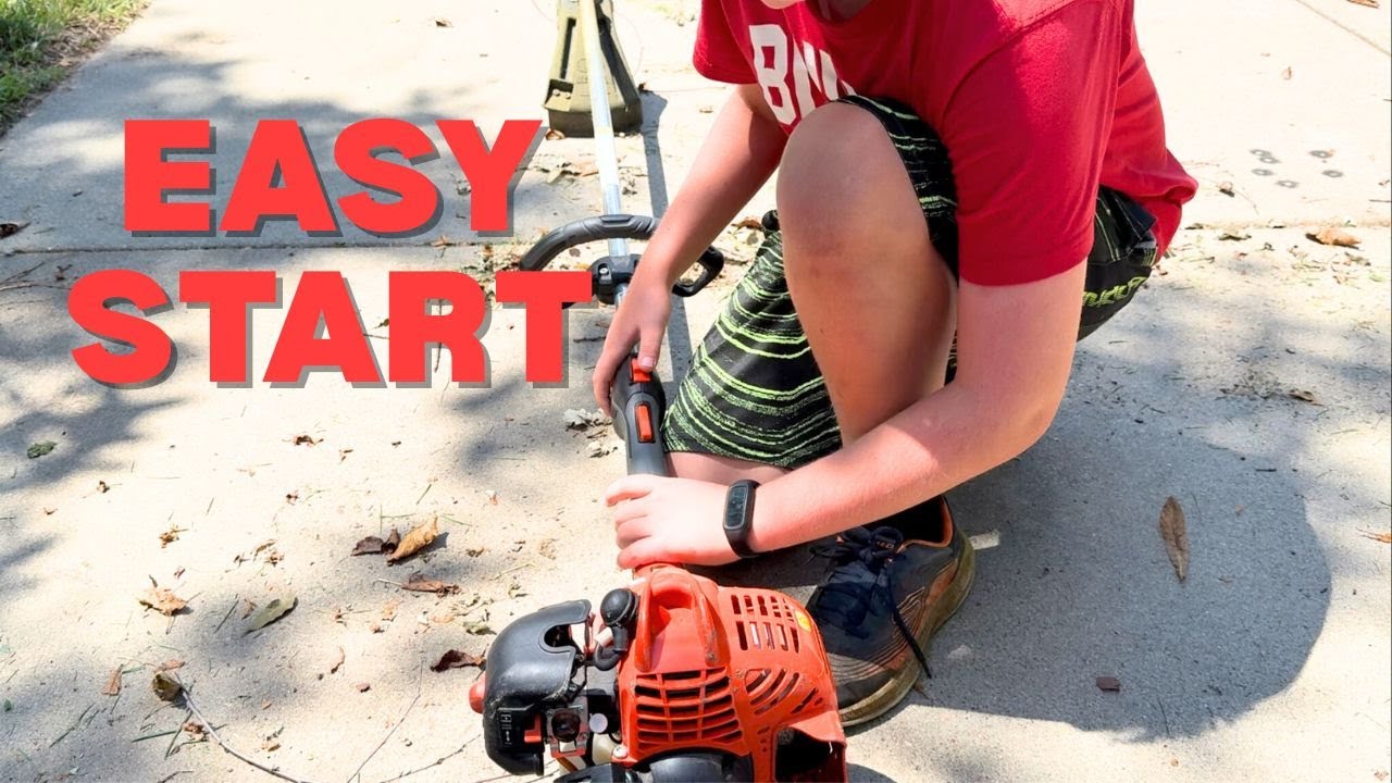how to start a srm 225 weed eater