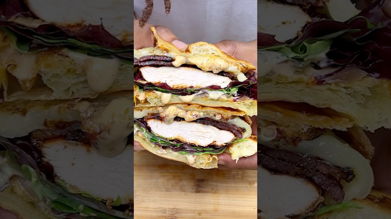 Клубный сэндвич с жареной курицей | Flavor4Dinner