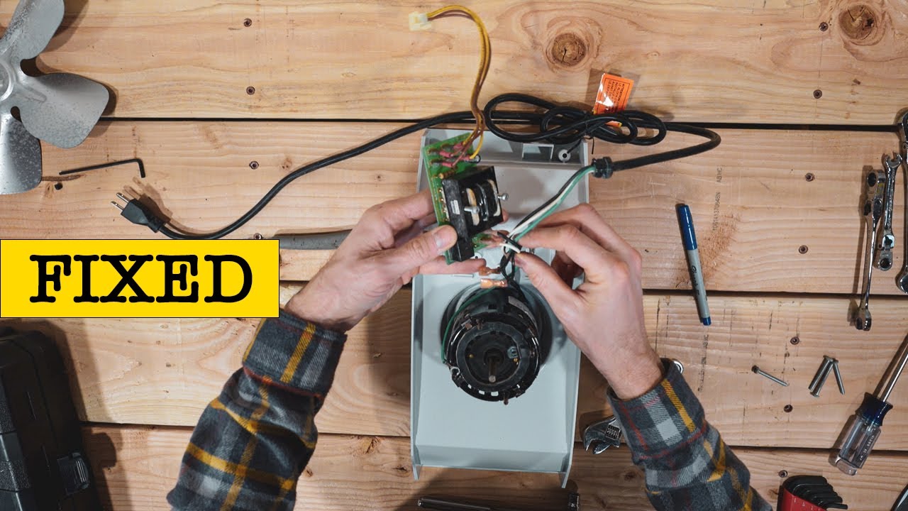 Replacing the Motor Housing in Aprilaire Home Humidifier