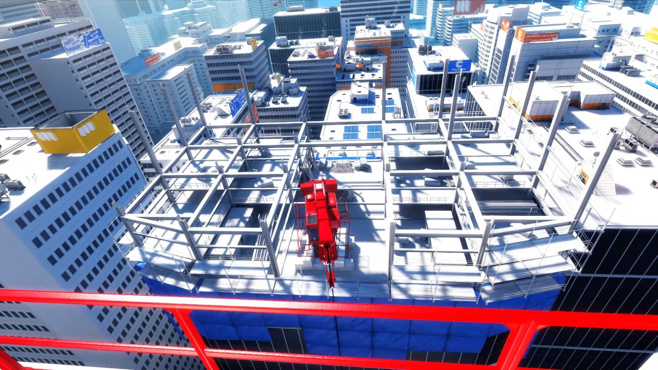 [카늬]미러스 엣지 (1) 파쿠르 쓰는 게임은 정말 좋습니다.