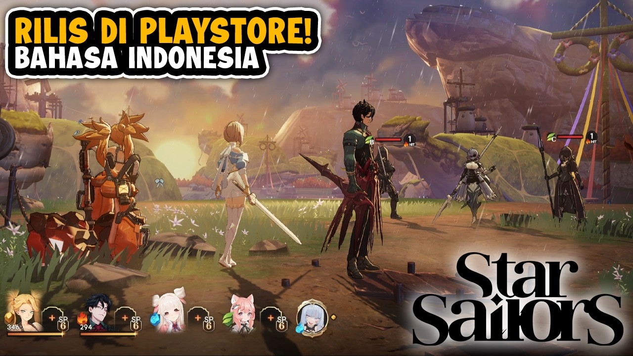 Wah Akhirnya Rilis Juga di Indonesia! - Star Sailors (Android/iOS)