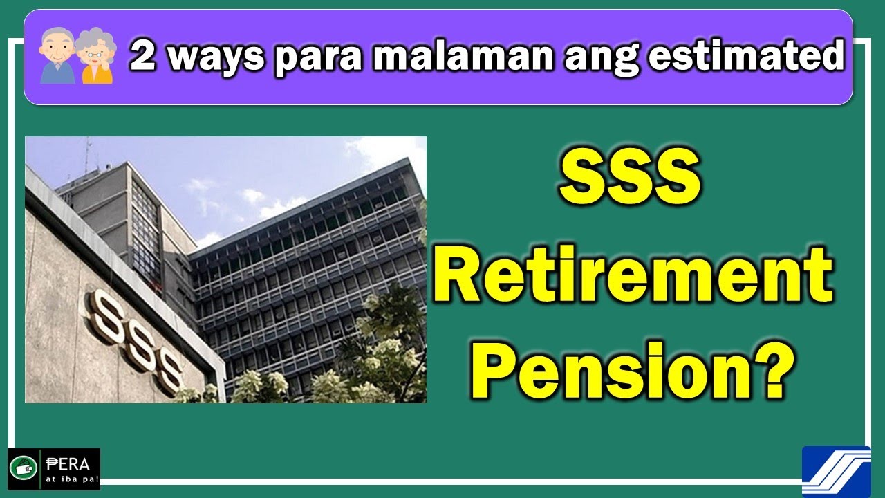 SSS Retirement Pension / Benefit Calculation | Magkano ang monthly pension mo  sa SSS?