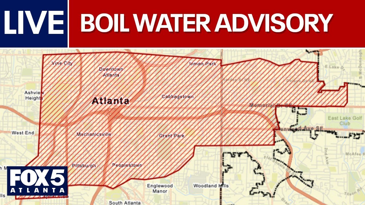 LIVE | Atlanta under 'Boil Water Advisory'; Memorial Day Weekend holiday travel