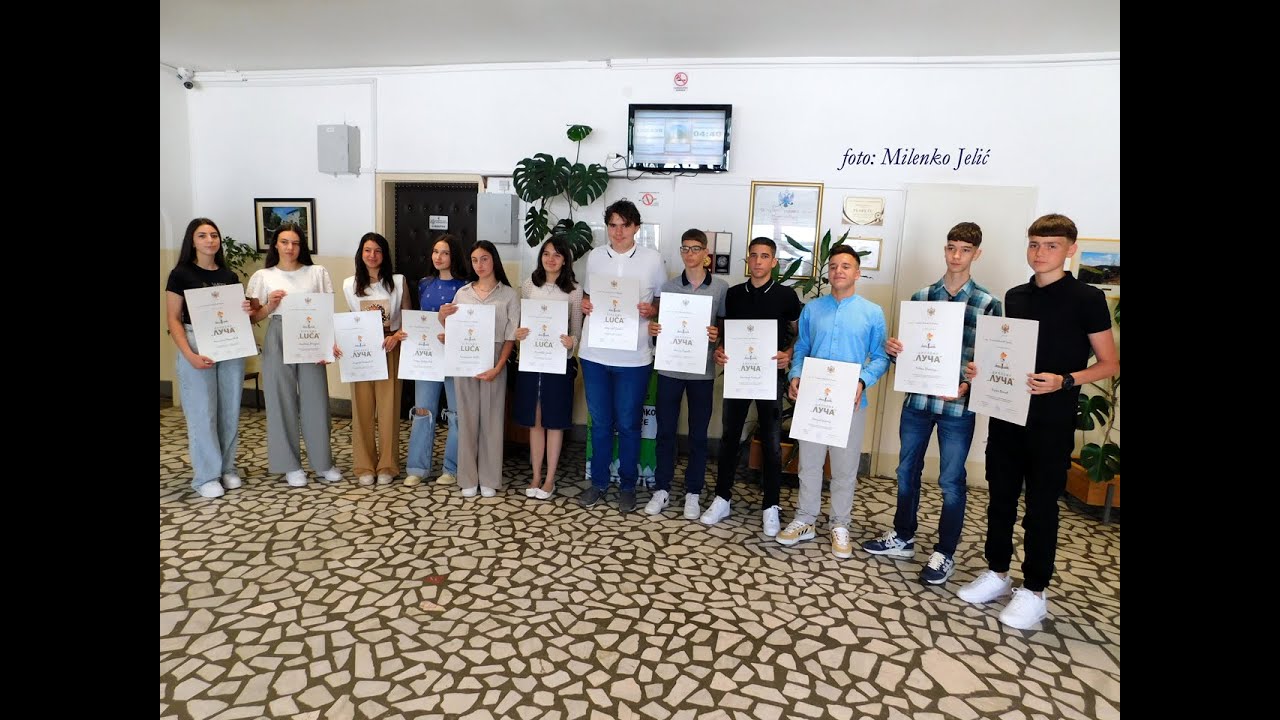 Dobitnici Diplome Luča u OŠ 