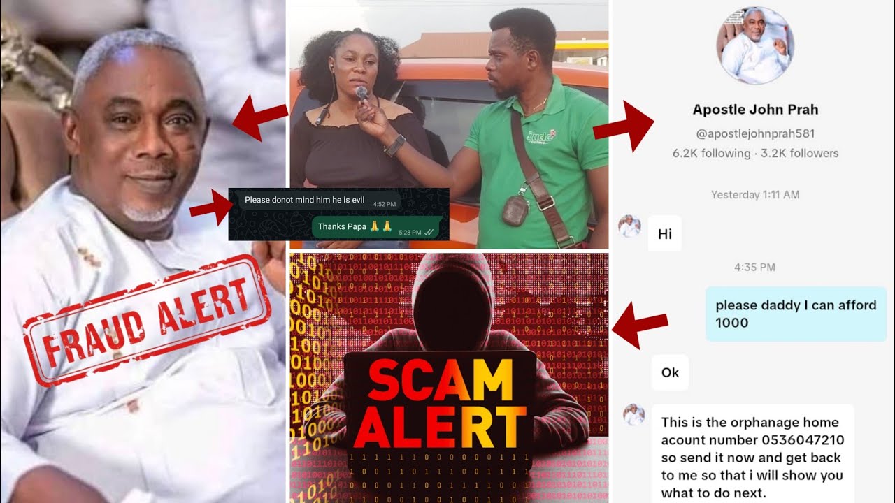 Kumawood Actor Apostle John Prah Scammed Me 1,000 GH Cedis. A Lady Exposes Fake Apostle John Prah