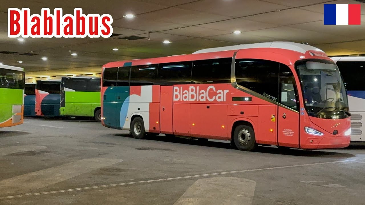Travel by Blablabus in France from Paris Bercy Bus Station to Limoges